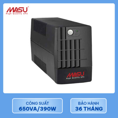 Bộ lưu điện offline 390w, masu MS-650VA, UPS offline 390w