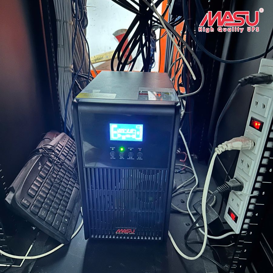 Dự án lắp đặt Bộ lưu điện Masu MS - 6KS LCD tại Chung cư Bộ Công An TP Hồ Chí Minh 3 chay-thu-bo-luu-dien-masu
