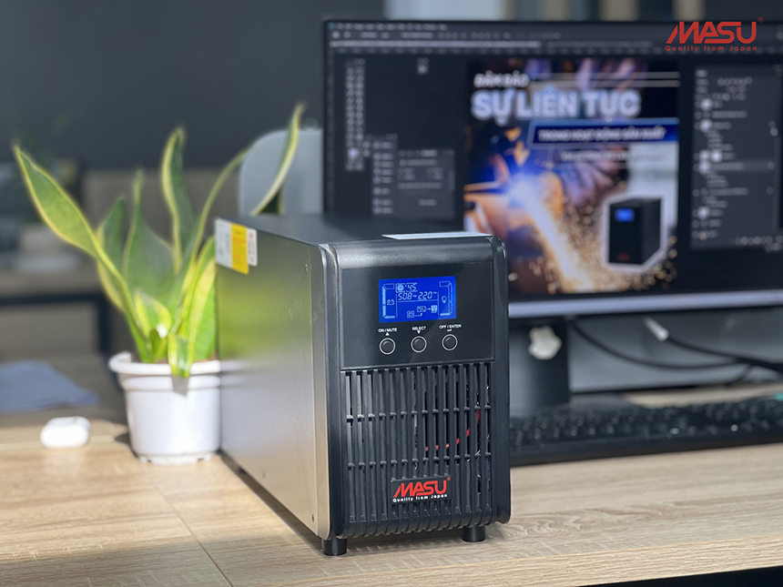 Ổn áp & Bộ lưu điện: Bộ đôi bảo vệ nguồn điện toàn diện 2 Ung-dung-trong-van-phong