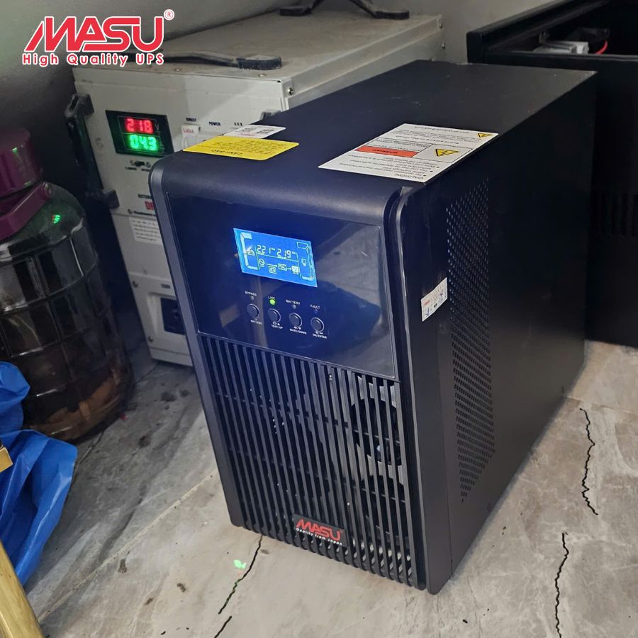 Dự án lắp đặt Bộ lưu điện Masu MS - 6KS LCD trong hệ thống điện gia đình tại Hà Nội 2 chay-thu-bo-luu-dien-ms-6ks-lcd