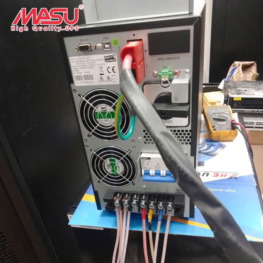 Lắp đặt Bộ lưu điện Masu MS - 20KS LCD tại Công ty Cổ phần Thuận Hải Energy 2 chay-thu-bo-luu-dien-masu-ms-20ks-lcd