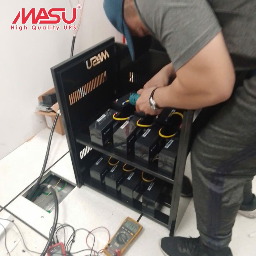 Lắp đặt Bộ lưu điện Masu MS - 20KS LCD tại Công ty Cổ phần Thuận Hải Energy 3 lap-dat-he-thong-tu-ac-quy-masu