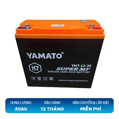 ắc quy Yamato 12v 30ah
