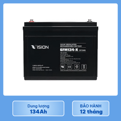 ắc quy vision 6FM134-X 12v 134ah