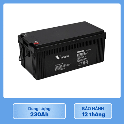 ắc quy vision 6FM230-X 12v 230ah