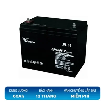 ắc quy vision 6fm60ex