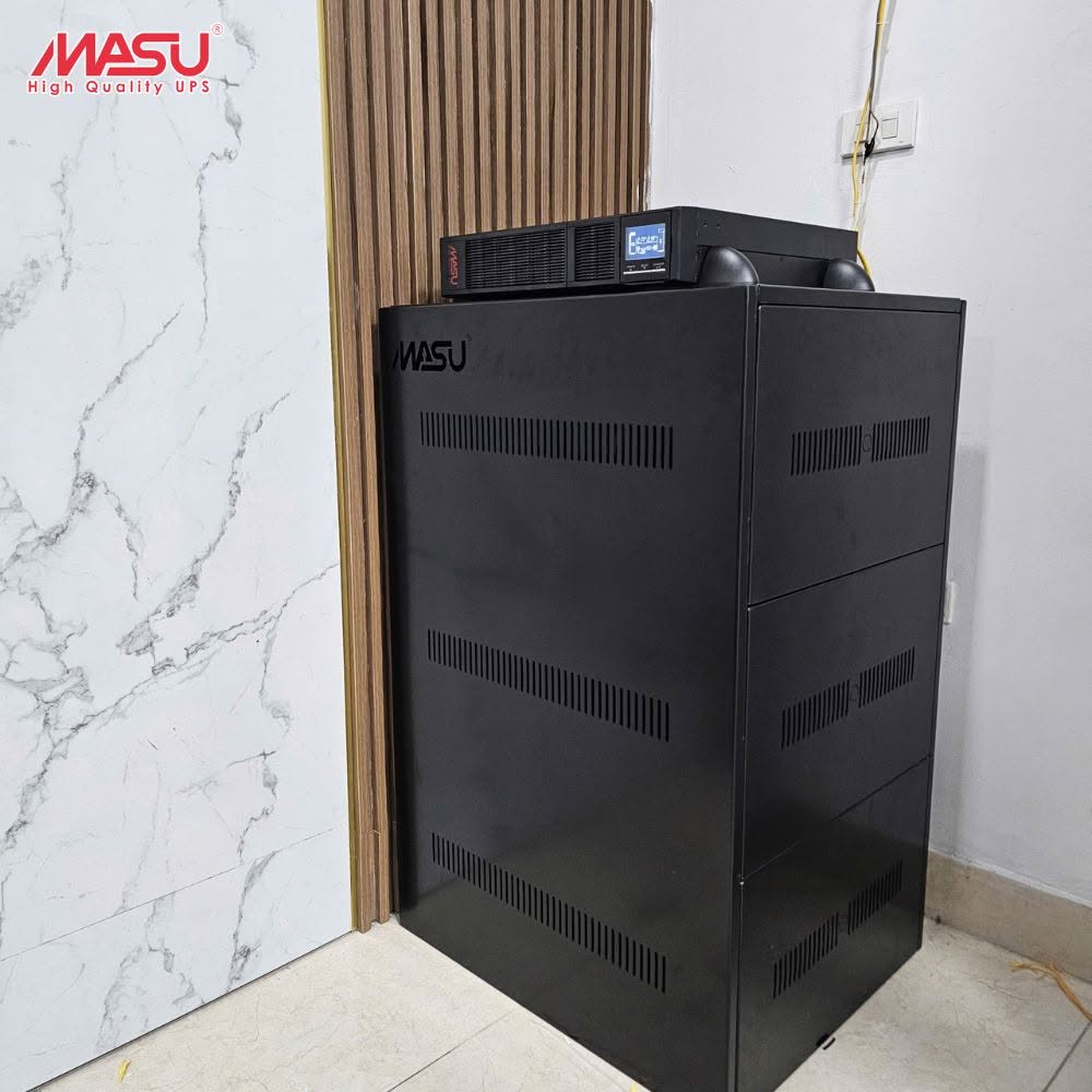 Dự án lắp đặt Bộ lưu điện Masu MS - 3KRS tại Công ty TNHH Siêu thị Mini Kmart 4 chay-thu-bo-luu-dien-masu-ms-3krs-lcd