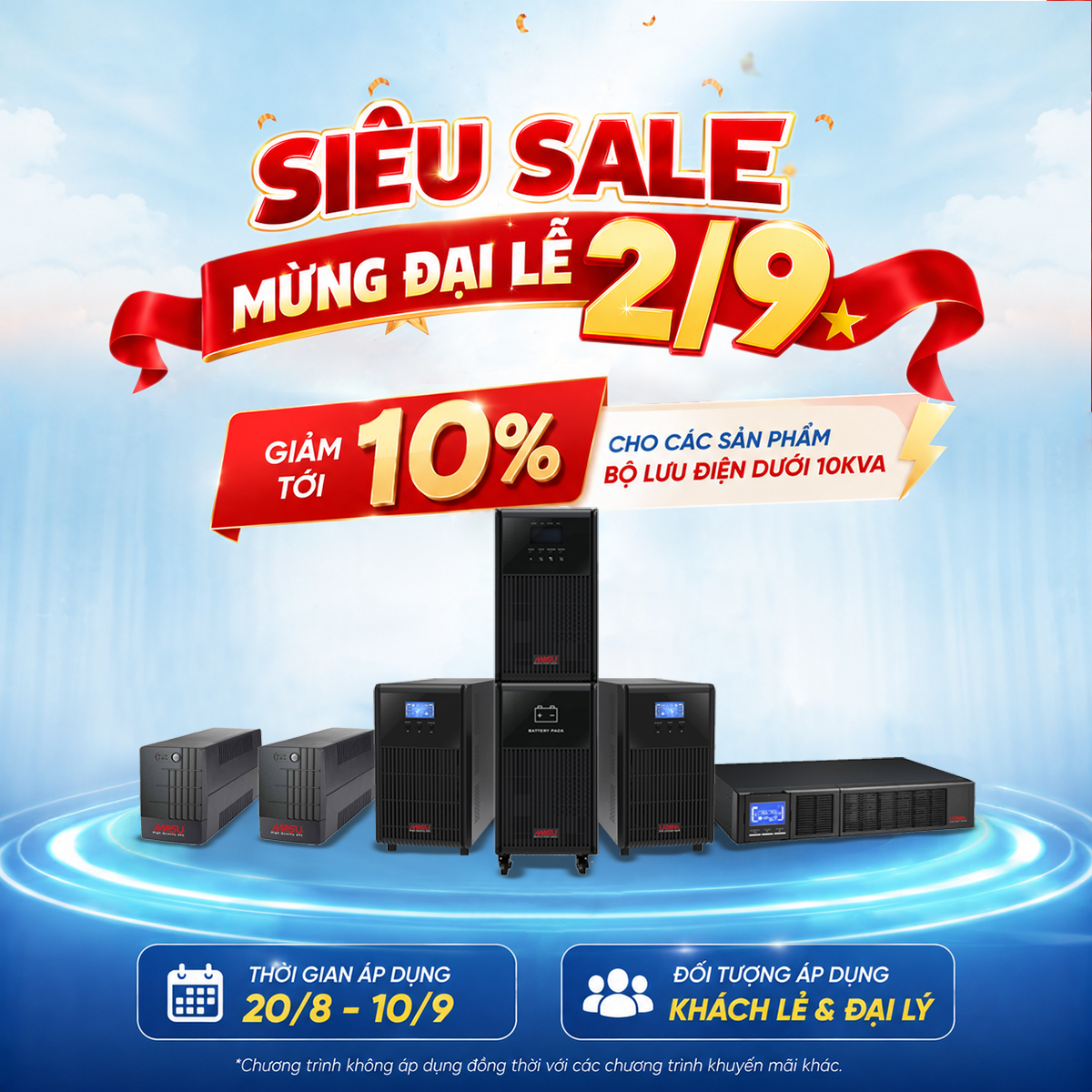 Siêu sale mừng đại lễ 2/9