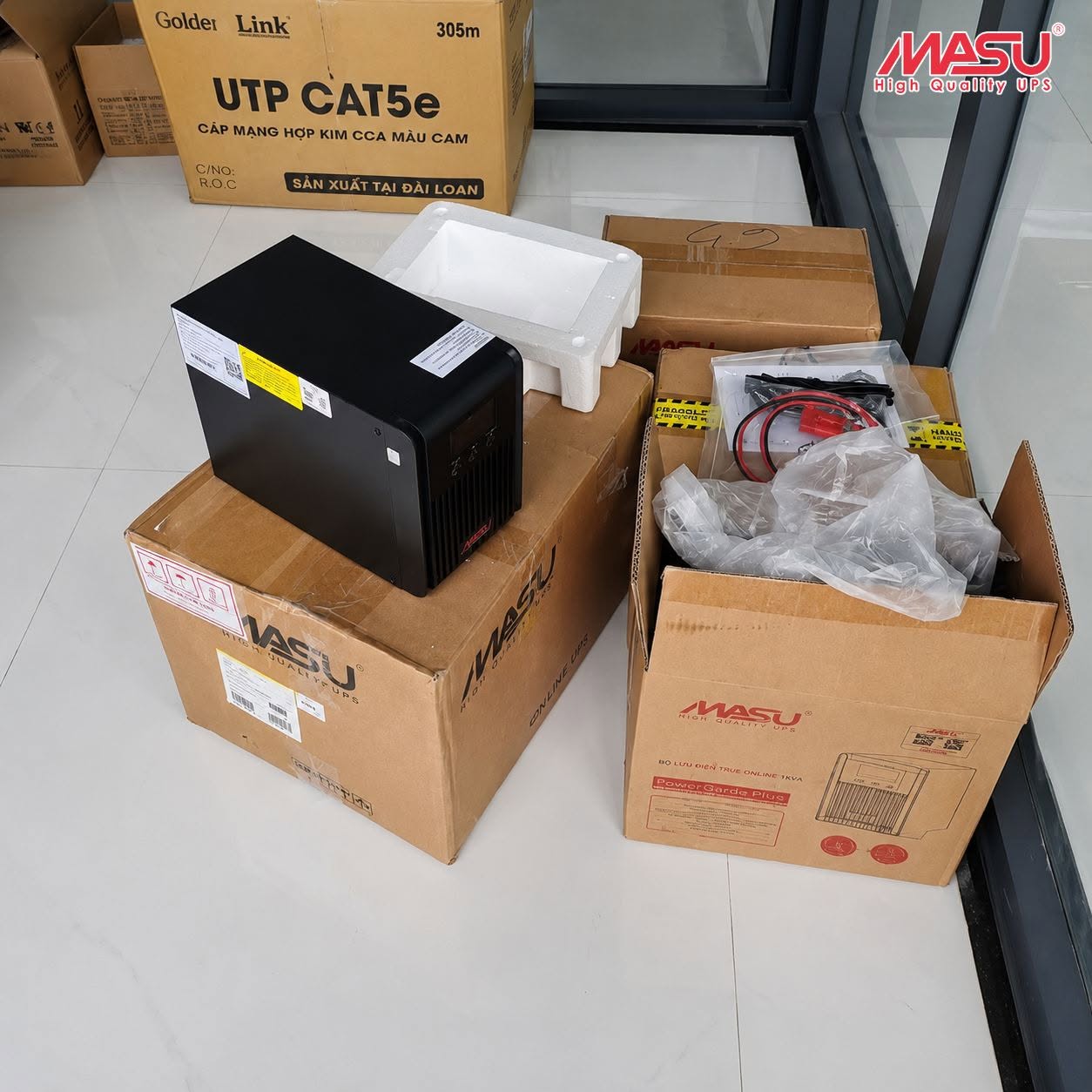 Dự án lắp đặt UPS Masu MS - 1KS LCD tại Nhà máy gạo Hạnh Phúc, An Giang 3 bo-luu-dien-1ks-lcd