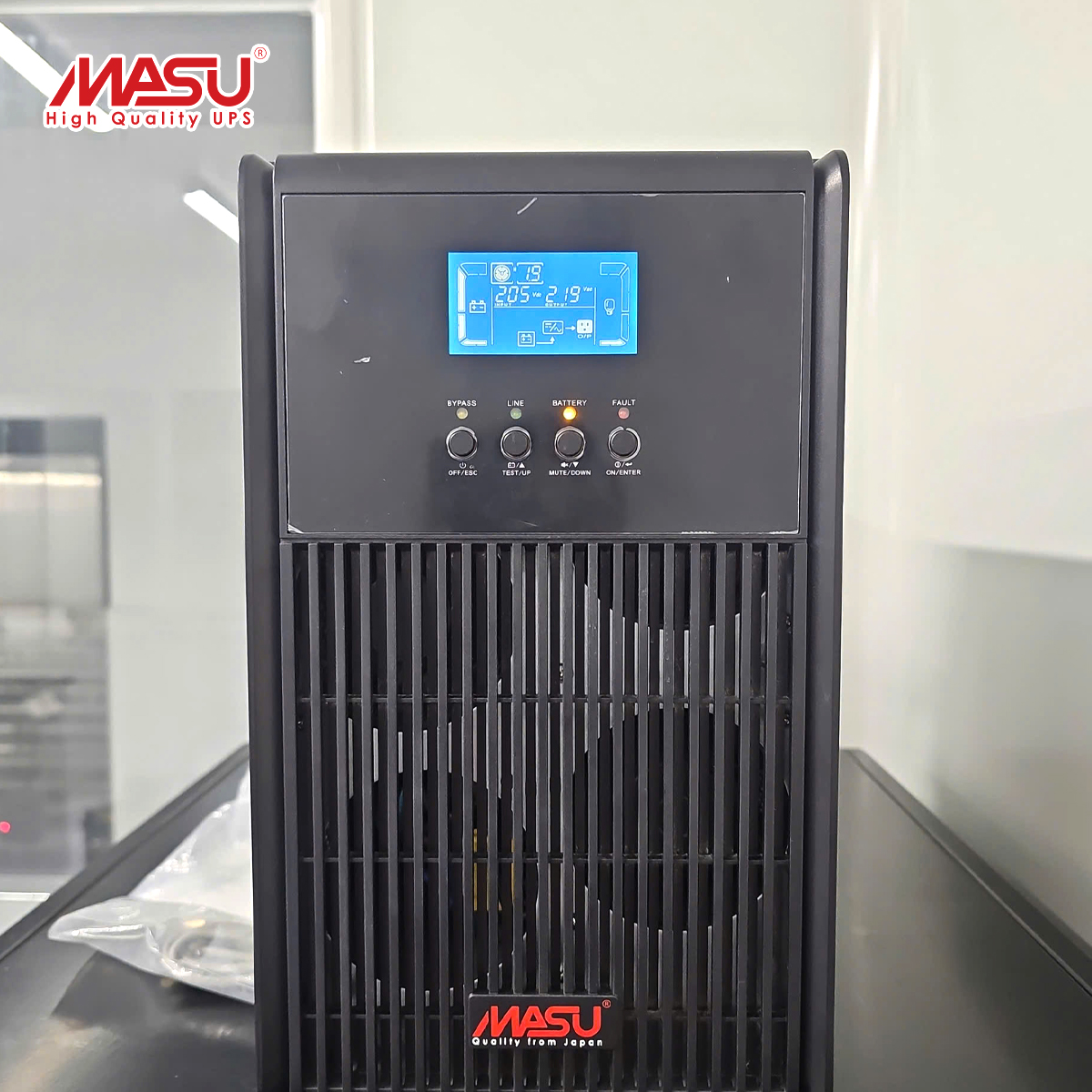 Dự án lắp đặt Bộ lưu điện Masu MS - 10KS LCD tại Công ty TNHH Thực Phẩm BaiYang VN 2 man-hinh-lcd-ups-ms-10k-lcd